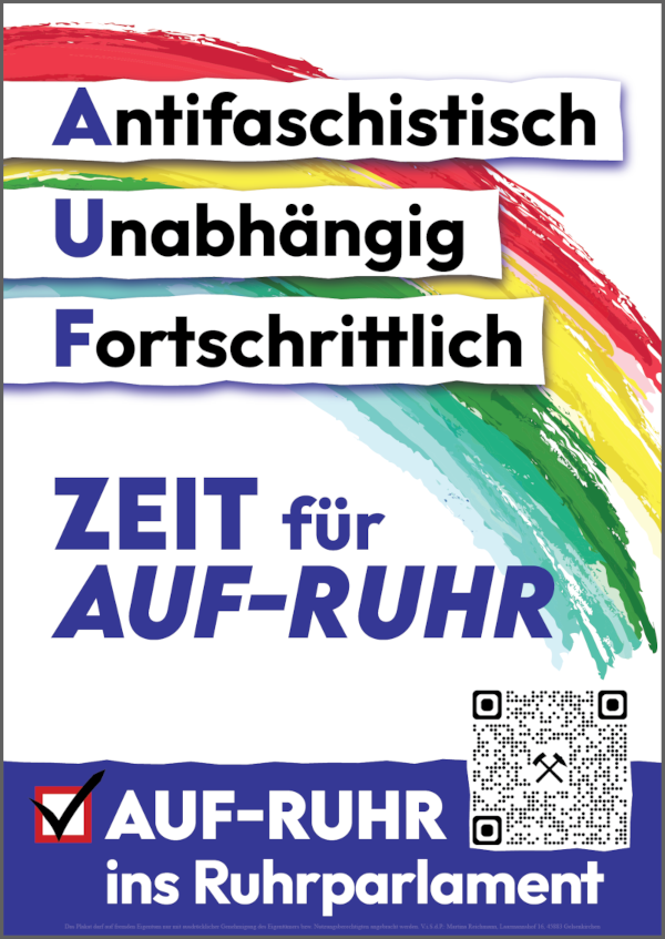 AUF Ruhr Plakat